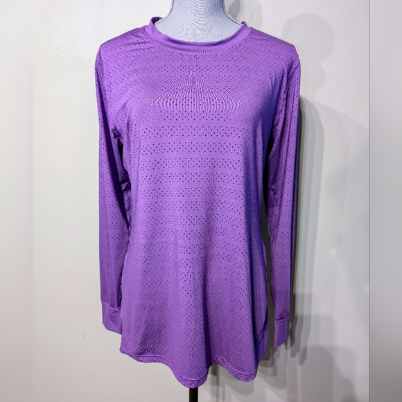 Zyia Active Purple Chill Long Sleeve XL - Picture 5 of 9